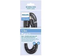 Câble HDMI - PHILIPS - SWV5510 - 4K - 1,5M - Noir