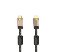 Câble HDMI™ Premium avec Ethernet, mâle - mâle, ferrite, métal, 1,5 m