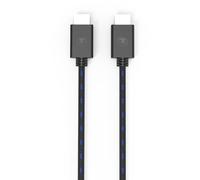 Câble HDMI Pro 4K tressé 3 mètres noir bleu