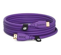 Câble HDMI rouge 3m violet