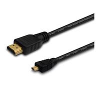 Savio Câble HDMI CL-39 – HDMI vers Micro HDMI – 1,5 m