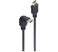 Câble HDMI SHIVERPEAKS BASIC-S - Fiche A mâle mâle 1 coudée / 1 droit 1m