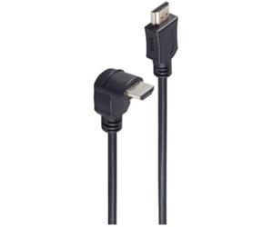Câble HDMI SHIVERPEAKS BASIC-S - Fiche A mâle mâle 1 coudée / 1 droit 1m