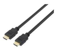 Câble de raccordement SpeaKa Professional SP-7870704 5.00 m noir