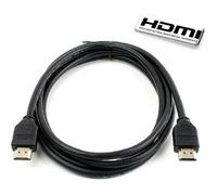 Câble HDMI - STRAßE GAME - 1,8 m - Connecteurs dorés - Compatible TV, Xbox 360, PS3