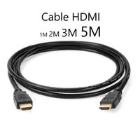 Câble HDMI - STRAßE TECH - 1 Mètre - HDMI 1.4 - Support 4K - 3D - Connecteurs Argent