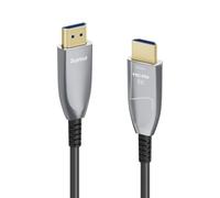 Câble HDMI™ Ultra High Speed, fibre opt., AOC, certif., 8K, Alu, 10m