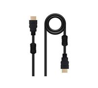 NANOCABLE - Cable HDMI V1.4 (Alta velocidad / HEC) con Ferrita, A/M-A/M, 3.0 M