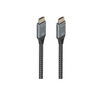 Câble HDMI V2.1 Ultra Haut Débit / HEC 8K@60Hz 48Gbps - A/MA/M - 7m - Couleur Gris