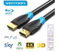 Câble HDMI - VENTION - 2.0 - Ultra HD 4K - 3m - Transmet audio et vidéo simultanément