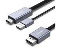 BENFEI Câble HDMI vers DisplayPort, HDMI vers DisplayPort 4K@60Hz 2K@144Hz 1080P@165Hz, Compatible avec Carte Graphique PC Portable PS5 Xbox One (360) -1.83M