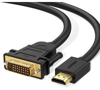 cable ugreen hdmi dvi 4k 60hz 30awg cable 1m noir (30116) Noir G