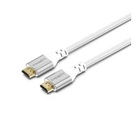 Cygnett Câble HDMI 2.1 8K (60 Hz) 48 Gbps Nylon tressé 1,5 m Blanc