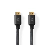 - Ultra High Speed - câble HDMI - HDMI mâle pour HDMI mâle - 2 m - anthracite, bronze - rond, support 8K