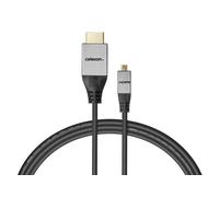 Câble HDMI vers micro HDMI avec Ethernet 2.0a/b 4K celexon PRO 2 m