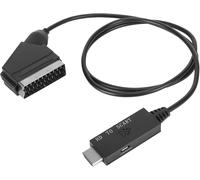 Câble Hdmi Vers Péritel, Adaptateur Convertisseur Pour Télév Urs, Magnétoscopes Vhs Et Enregistreurs Dvd[Z159]