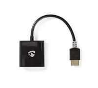 Câble HDMI vers VGA Connecteur HDMI? - VGA Femelle + sortie 3,5 mm 0,2 m Anthracite