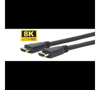 Câble HDMI Vivolink PROHDMIFUHD7.5 2.1 Ultra Haute Vitesse 7.5m 8K@60Hz 48Gbit/s HDR Dynamique eARC noir