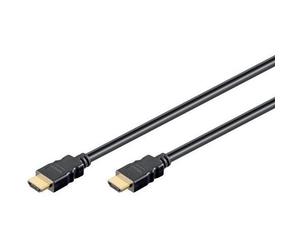 Câble HDMI - Wentronic MMK 619-500 G - 5m - 3D-Transmission - HDCP compatible - Noir