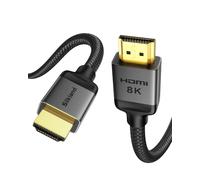 Câble Hdmi10K 8K 30Cm, Câble Hdmi 2.1 Ps5 4K@120Hz/144Hz, Earc Hdr10 Dolby Atmos Dts:X Hdcp2.3 Pour Hdtv/Barre De Son/Blu-Ray/Projecteur/Ordinateur Portable/Ecran/Pc/Switch[PCOM4283306]