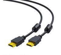 Câble HDTV à HDTV 4K à 60 Hz avec âme en cuivre, blindage renforcé, compatible avec une qualité vidéo et audio claire, multicolore