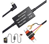 Câble HK4 Acc Hardwire pour Dashcams A329/A329S/T130/A119 Mini 2/WM1/A229/A139 - Alimentation Continue, Protection Basse Tension et Mode stationnement Automatique