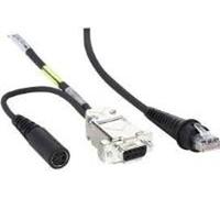 Câble Honeywell, RS232, câble tourné, RS-232, EP, TX Data sur Pin 2, Connector : D 9 PIN F et Mini Din 4 PIN F Longueur : 2,3m, alimentation externe nécessaire (42204253-04E)