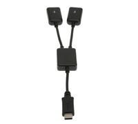 Câble HUB USB 3.1 de Type C à Double USB 3.1, convertisseur 2 en 1, prise mâle vers femelle, OTG