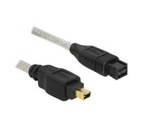 DeLock Câble IEEE 1394 FireWire 800 9 broches (M) – FireWire 4 broches (M) 1 m
