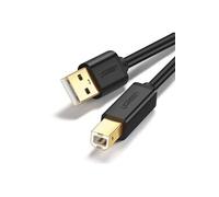 UGREEN Câble imprimante USB 2.0 A mâle vers B mâle – Compatible HP/Canon/Epson – 5 m