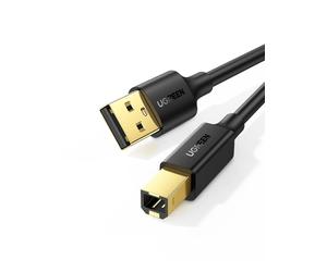 Câble Imprimante USB 2.0 A Mâle vers USB B Mâle Câble Scanner Cordon Printer Type B Compatible avec Imprimante HP, Canon, Epson, Lexmark, Brother, Hero (5M)