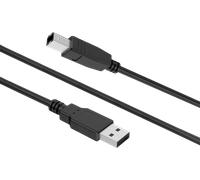 Force Power Lite - Câble USB - USB (M) pour USB type B (M) - USB 2.0 - 3 m - noir