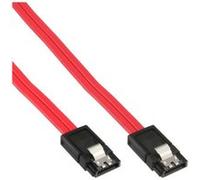 Câble InLine® SATA 6Gb / s avec loquets de 1 m Rouge