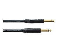 Câble instrument - CORDIAL - CEI3PP - Jack mono 6,35 mm droit - Fiches Neutrik - Double blindage