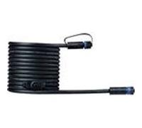 Paulmann Câble extérieur Plug&Shine 93927 — 5 m, 1 entrée-2 sorties, IP68, 2x1,5 mm² H07RN-F, 24 V Noir