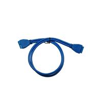 Câble Inter-Tech 0.5m USB 3.2 Gen 1 (3.1 Gen 1) Mâle/Femelle - Connecteurs Droit, 55g, Unité
