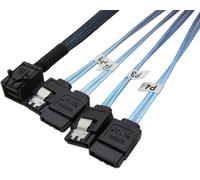 Câble Interne HD Mini SAS (SFF-8643 Host) vers 4 x SATA (0.5M)