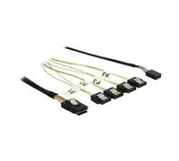 - Câble interne SAS - SAS 6Gbit/s - Mini SAS (SFF-8087) pour SATA, bande latérale - 1 m