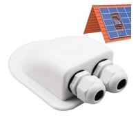 Câble Introductory Verging - 1 Morceau De Mise En Œuvre Du Toit À L'épreuve Des Intempéries Avec Une Double Entrée | ABS Solar Cable Connection Boîte Pour Les Écailles De Garage De Caravane Yacht | Gu