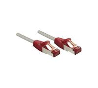 Lindy Câble inverseur CrossOver Cat.6e RJ-45 mâle-mâle 10 m S/FTP PiMF Gris sans crochet