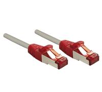 Lindy Câble inverseur RJ-45 (M) pour RJ-45 (M) Cat6 SFTP 50 cm Gris