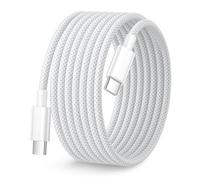 Cable iPhone 17 16 15 3M 60W Câble USB C vers USB C Charge Rapide pour iPad | 3M Cable Tressé cable Type C Fil Chargeur iPhone Cordon pour iPhone 15 16 Plus Pro Max, Samsung Galaxy S25, Xiaomi