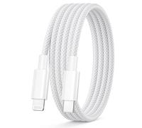 Cable iPhone 1M, [Apple MFi Certifié] Cable USB C vers Lightning Charge Rapide cable iphone USB C Nylon Câble Lightning Cordon Fil Chargeur pour iPhone 14 13 12 Mini 11 Pro Max XS XR X 8 Plus SE, iPad