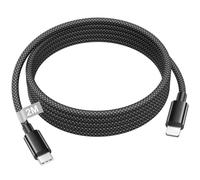 Cable iPhone 2M, [Certifié MFi] Cable USB C vers Lightning Câble Lightning | Cable Lightning USB C Nylon Cable Chargeur iPhone Charge Rapide Fil iPhone Cordon pour iPhone 14 13 12 11 Pro Max 8 SE X iPad
