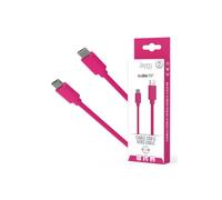 Câble iPhone / Galaxy / Google - USB-C vers USB-C - PD (60W) - 1,5 mètres - Rose - Jaym