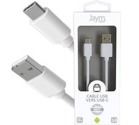 Câble Iphone/Galaxy/Google - Usb Vers Type-C 3A 1,5 Mètres - Collection Pop - Blanc[CAB9166514]