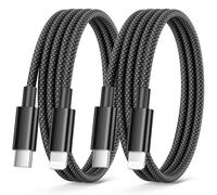 Cable iPhone USB C 1M/Lot de 2, [MFi Certifié] Cable USB C vers Lightning | Câble Lightning Nylon Cable Charge Rapide Fil Chargeur iPhone Cordon pour iPhone 14 13 12 11 Pro Max/Mini/Plus/XR/X/8/SE/iPad