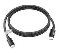 Cable iPhone USB C Lightning 1M, [MFi Certifié] Cable USB C vers Lightning | Câble de Charge Rapide En Nylon, iPhone USB C Lightning Câble pour iPhone 14 13 12 11 Pro Max XS XR X 8 SE