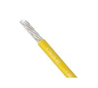 Câble isolé par FEP du fil PTFE UL1332 30/28/26AWG de 5/10m for le fil électrique d'imprimante(Yellow,10m 26AWG)