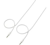 Câble jack 3,5 mm Speaka Professional SuperSoft, blanc, 1 m SpeaKa Professional SP-7870512 [1x Jack mâle 3.5 mm - 1x Jack mâle